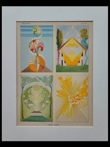 Henry valensi pochoir 1929 - 1929,