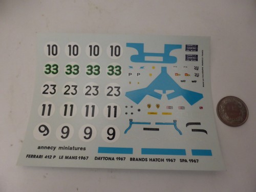 Annecy amr decals for ferrari - amr,