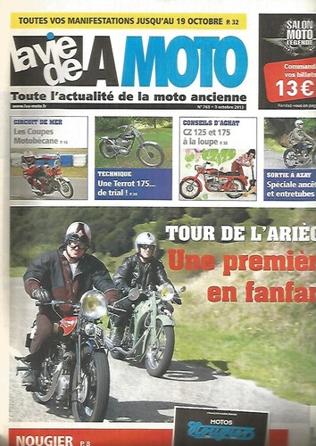 Vie moto n - vie, la