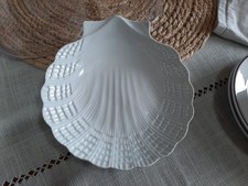 coupelle coquille saint jacques porcelaine de Limoges