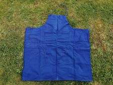 BUF2 - Ancien tablier bleu de