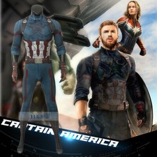 Déguisement Avengers 3 Steven Rogers Captain America Cosplay Costume body zentai