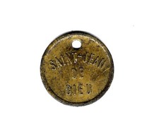 RARE JETON-MONNAIE DE 50 C DE