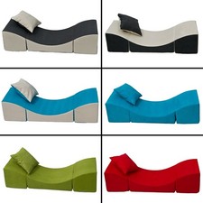 Pouf dépliant, fauteuil 3 en