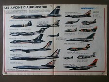 AVIATION POSTER & TODAY'S PLANES N°1 & TINTIN newspaper poster