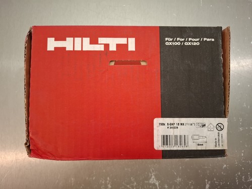 750 clous hilti ghp 18mx - clous,