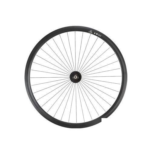 Roue velo fixie 700 - noir, av