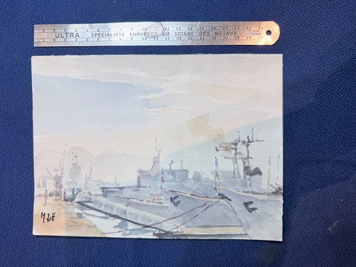 Peinture marine aquarelle - peinture,