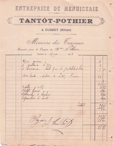 Cusset menuiserie tantot - menuiserie,