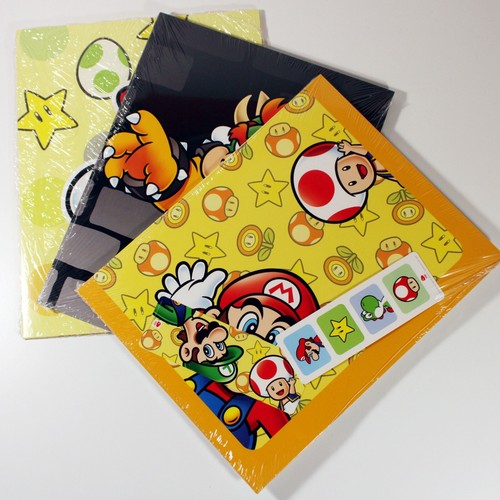 Set club nintendo folders - nintendo,