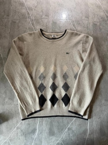 Pull col rond - , lacoste