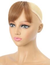 Postiche Frange Marron Châtain Extension Naturelle Cheveux Humains Femme A Clip