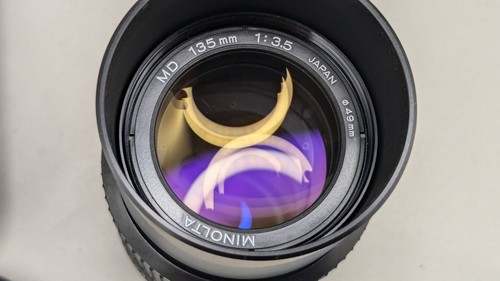 Objectif minolta 5 135mm - objectif, 3.5/135mm