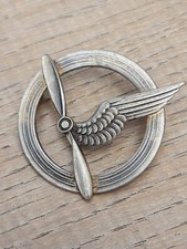 ORIGINAL STEERING WHEEL PERSONNEL navigator patent badge 