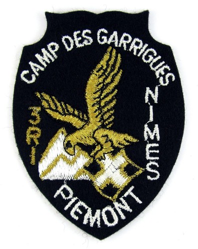 Ecusson brodé militaria