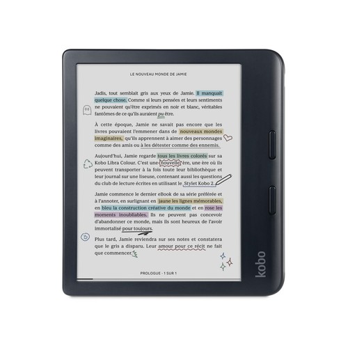 Liseuse ebook kobo libra - ebook,
