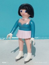 PLAYMOBIL FIGURINE PATINEUR PATINAGE ARTISTIQUE PATINS À GLACE SPORT OLYMPIQUES