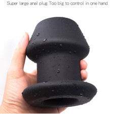 Men Anal Washing Colon Rectum Cleansing Silicone Dilator hollow enema for-Women