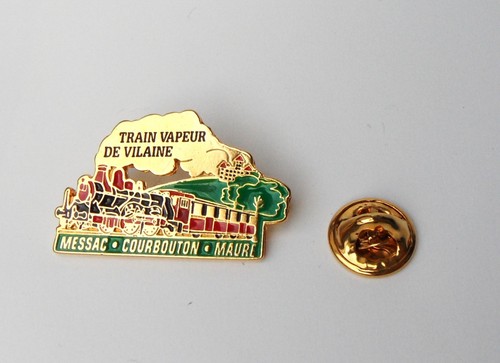 Pin train vapeur vilaine - vapeur, de