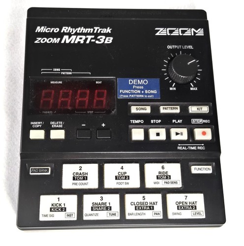 Zoom mrt micro rhythm trak - mrt-3b,