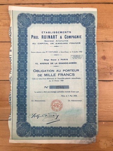 Champagne paul ruinart - champagne,