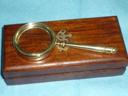 Superbe loupe laiton - loupe,