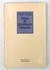 Precise French Grammar - Maurice Grevisse - Duculot - 1990