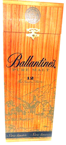 Boîte bois whisky - bois,
