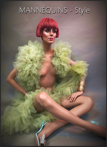 Red page wig suitable for - wig,
