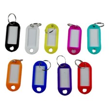 10 Porte Clés étiquettes