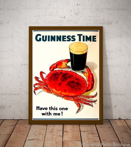 Affiche publicitaire vintage