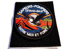 écusson Patch, Sapeur Pompier