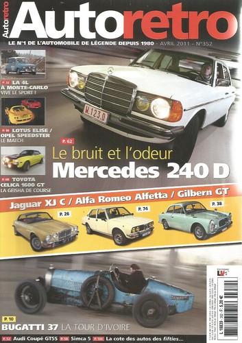 Auto retro 352 mercedes - retro, 240