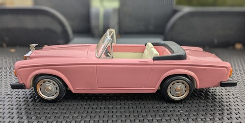 Voiture vintage barbie rose - vintage,