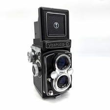 Appareil Photo Yashica D 6X6 Avec Objectif 80mm F3.5 + Bouchon Pour Pièces
