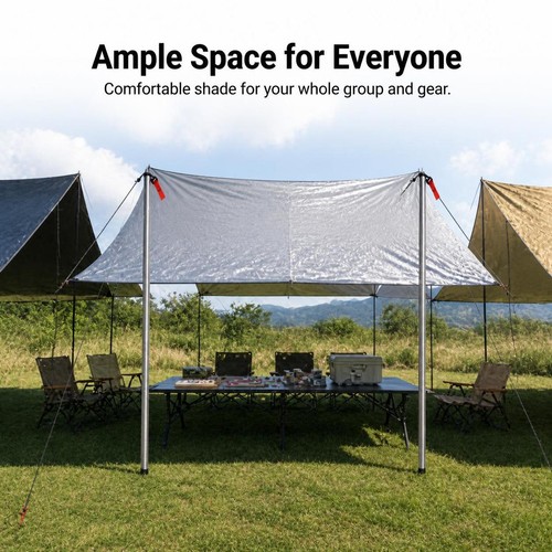 Auvent camping bâche de - camping,