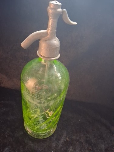 Ancienne bouteille eau seltz - bouteille,