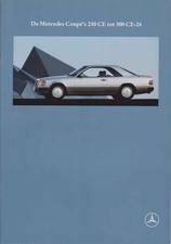 Brochure Mercedes C124 Coupé