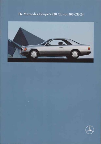 Brochure mercedes c124 coupé - brochure,