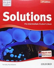 New Solutions Pre Intermediate