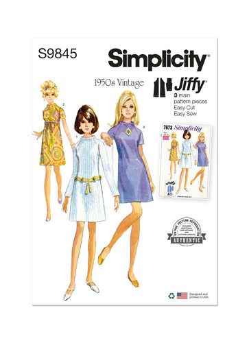 Simplicity 9845 jiffy robes - simplicity,
