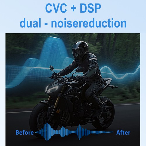 Casque bluetooth moto étanche - casque,