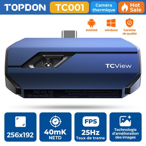 Topdon tc001 caméra thermique - topdon,