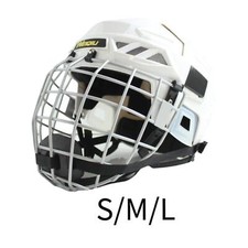 Casque de hockey Équipement de hockey réglable pour la pratique de la rue en