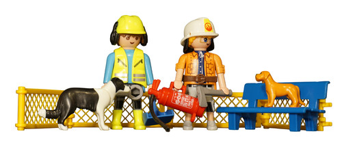 Playmobil personnage ouvrier