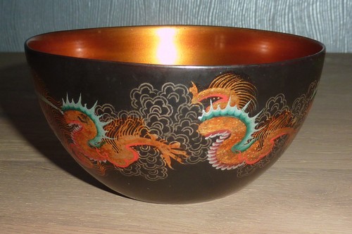 Bol laqué bowl fuzhou - bowl,