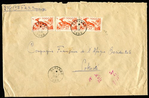 Colonies togo 198 - togo, (x12)
