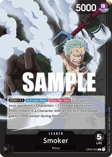 One piece card game smoker - game,