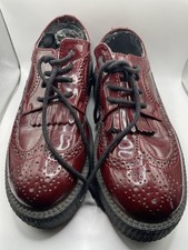 T.U.K. V8977 Tuk Viva Mondo Wingtip Brouge Creeper