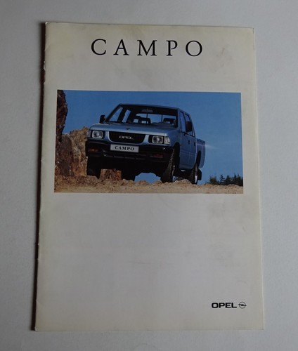 Prospectus brochure opel - prospectus,